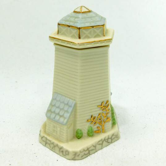 2002 Lenox Lighthouse Seaside Spice Jar Fine Ivory China Bay image number 2