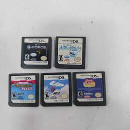 5pc Lot of Assorted Nintendo DS Video Games In Case alternative image