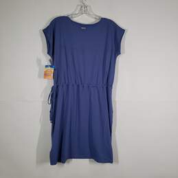 NWT Womens Omni-Shade Round Neck Short Sleeve Short Mini Dress Size Large alternative image