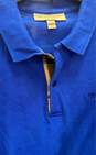 Burberry Blue Polo Shirt - Size Small image number 5