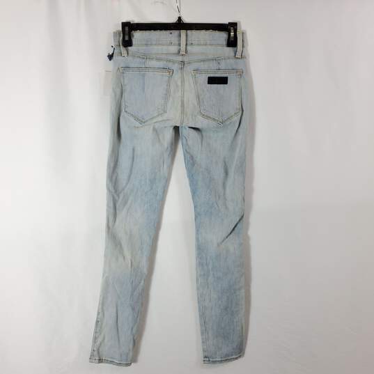 Fred by Fred Segal Women Stone Wash Distressed Skinny Jeans NWT sz 25 image number 2