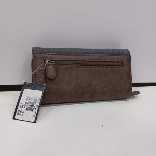 Clarks Grey And Brown Wallet image number 2