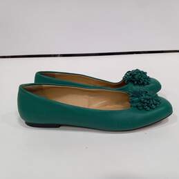 Talbots Women's Green Slip-On Flats Size 9.5