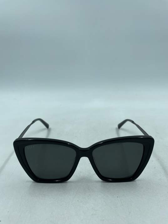 DIFF Eyewear Becky II Black Sunglasses image number 2