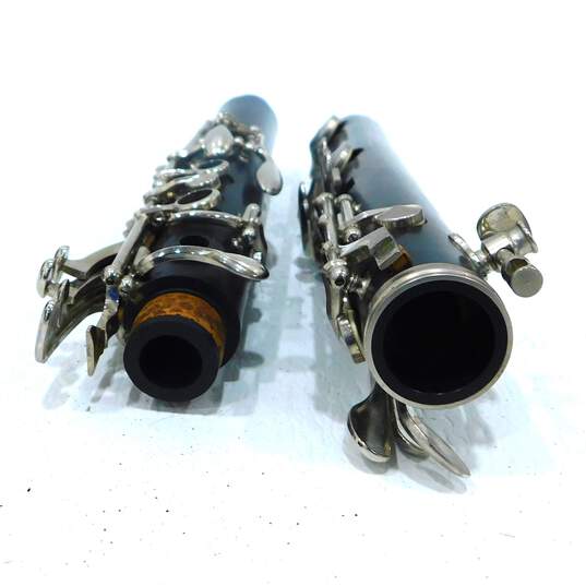 Jupiter JCL-635 and Signer by Selmer Resonite B Flat Student Clarinets w/ Cases image number 4