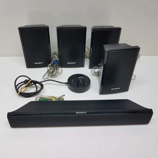 Sony Surround Sound Speaker System Set SS-TSB95+ Untested for P/R image number 1
