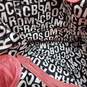 Marc by Marc Jacobs Alphabet Logo Coral Pink Canvas Shopper Tote image number 3