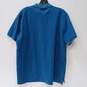 Nike Polo Dri-fit Blue Polo Shirt Men's Size L image number 2