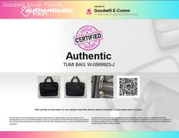 Authentic Tumi Unisex Black Briefcase alternative image