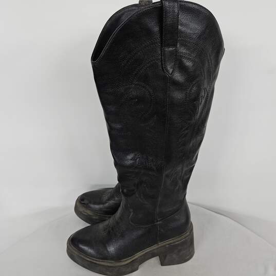 Black Western Boots image number 2