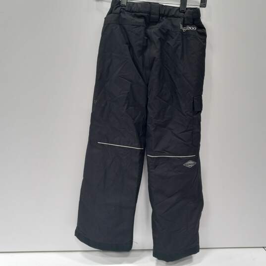 Columbia Youth Bugaboo Omni-Tech Black Ski Pants Size S (8) image number 4