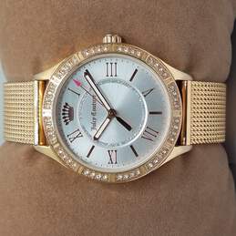 Juicy Couture 2.589.533 Crystal & Gold Tone Quartz Watch alternative image