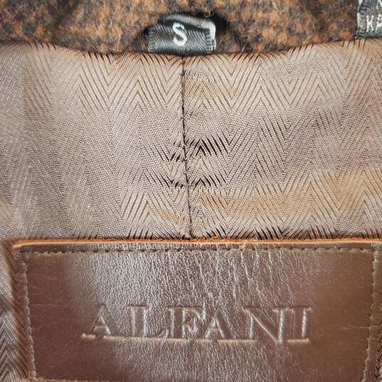 Alfani Men Brown Wool Jacket S image number 4