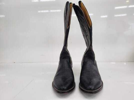 Nocona Black Western Style Boots Size 8.5A image number 3
