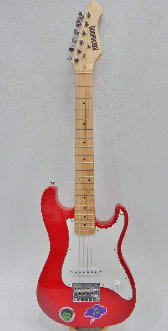 Rockwood Half Sized Electric Guitar w Gig Bag image number 5