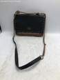 Coach Womens Multicolor Leather Inner Pockets Chain Strap Crossbody Handbag image number 1