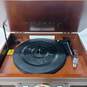 Victrola Record Player Music Center with Bluetooth Model VTA-600B image number 2