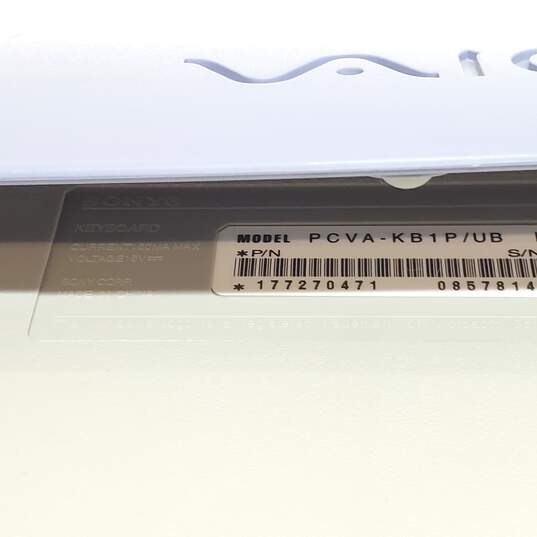 Sony Vaio Model PCVA-KB1P/UB Keyboard For Parts/Repair image number 2