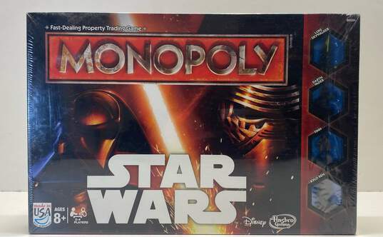 Star Wars Monopoly Factory Sealed Parker Bros Hasbro Disney Sealed NIB image number 1
