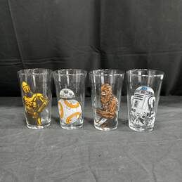 Star Wars Pint Glass 4 Pack alternative image