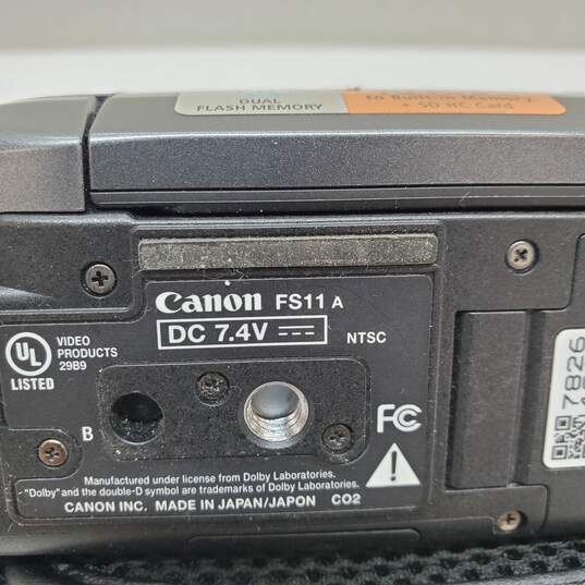 Canon FS11 45x Zoom Compact Handheld 16GB Built in Memory Camcorder image number 10