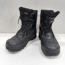 Salomon Toundra Men's Black Snow Boots Size 10