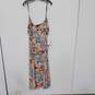 Perceptions Coral Floral Lace Women's Dress Size XL NWT image number 1