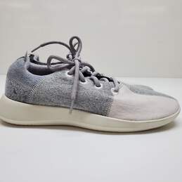 Allbirds Women's Wool Runner Patchwork Sneakers in Gray Scale/White Size 10