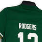 Womens Green Green Bay Packers Aaron Rodgers #12 Football Jersey Size Large image number 4