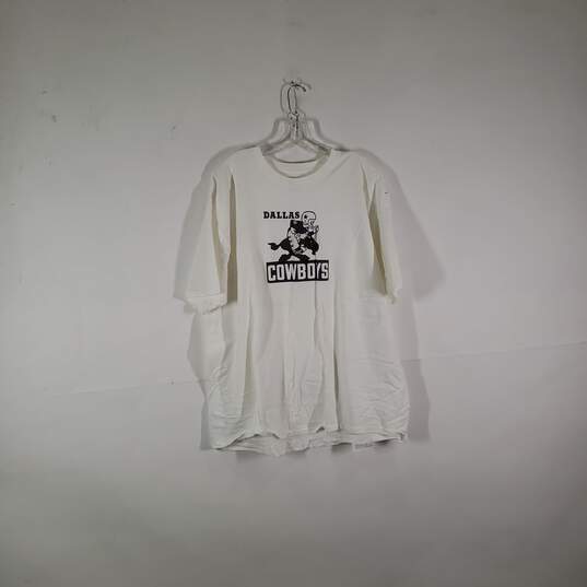 Mens Dallas Cowboys Football-NFL Crew Neck Short Sleeve Pullover T-Shirt Sz 2XL image number 1