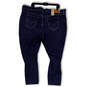 NWT Womens Blue 711 Denim Medium Wash Skinny Leg Ankle Jeans Size 26W image number 2