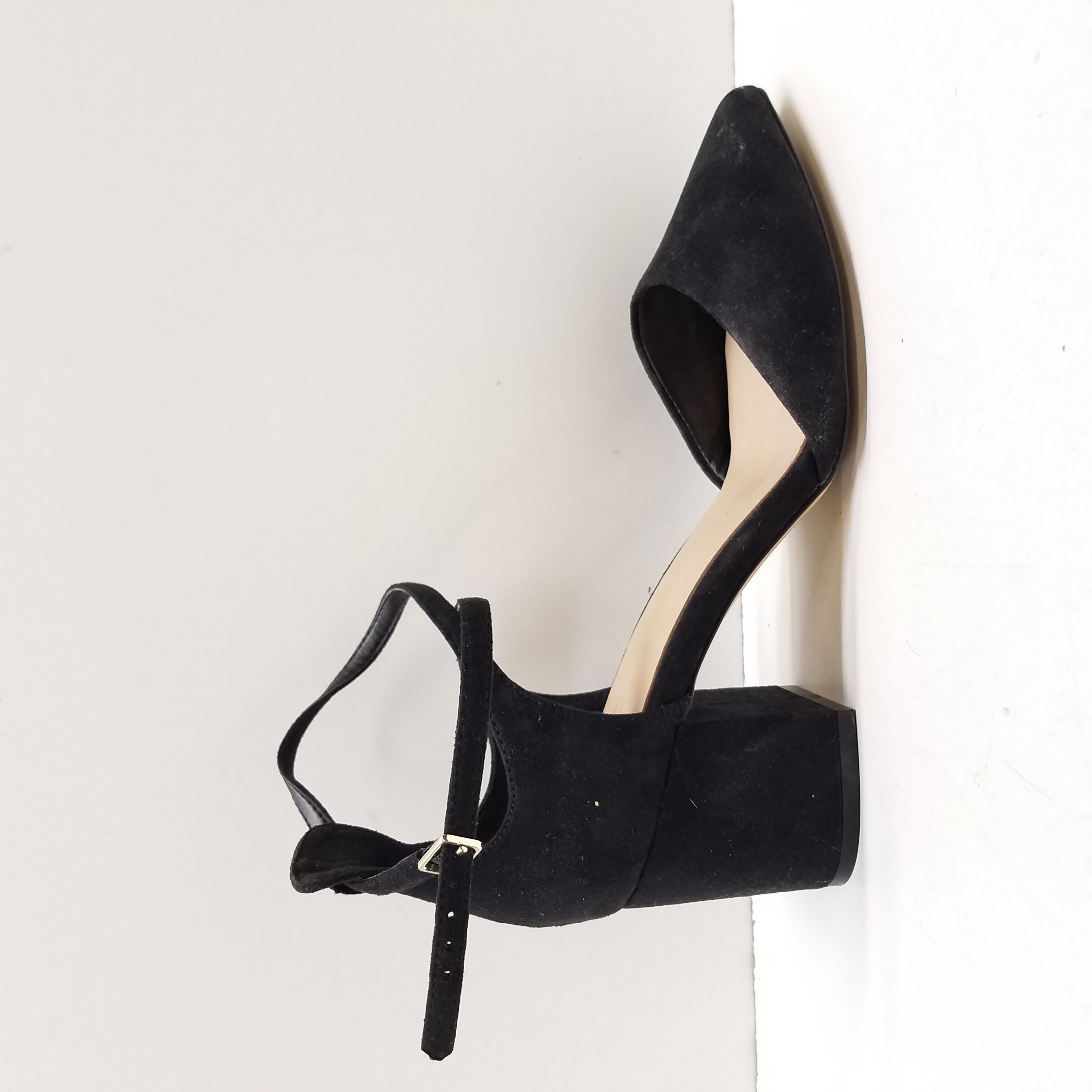 Geometric Hollow Metal Block Heel | Buy women Block Heel shoes Online