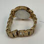 Designer Michael Kors MK-3394 Gold-Tone Stainless Steel Analog Wristwatch image number 4
