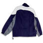 Mens Blue NFL Los Angeles Chargers Full-Zip Windbreaker Jacket Size Large image number 2