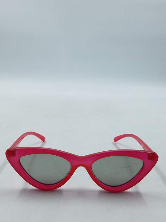 Adam Selman X Le Specs Red The Last Lolita Sunglasses image number 2