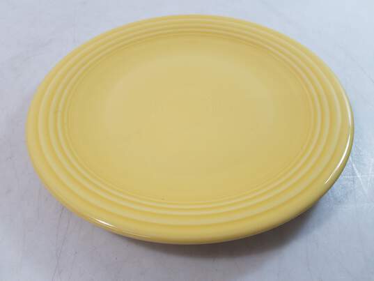 Vintage Fiesta Ware Large Yellow Plate 11.75 in image number 1