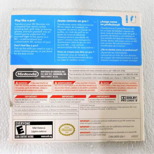 Wii Sports Nintendo Wii Video Game W/ Manual image number 6