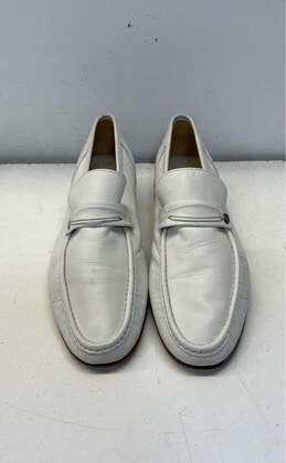 Valentino White Loafer Casual Shoe Men 11 alternative image