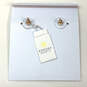 NWT Designer Kendra Scott Gold-Tone Druzy Oval Shape Classic Stud Earrings image number 5