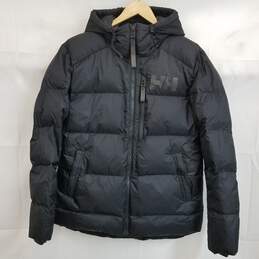 Helly Hansen waterproof black insulated puffer jacket men's M