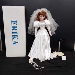 Erika Porcelain Bride Doll In Box 62/750