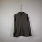 Mens Regular Fit Long Sleeve Snap Front Pullover Sweater Size XL image number 1