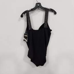 TYR Women's Black 1 Piece Sqneck Swimsuit Size 18 NWT alternative image