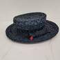 Sonni Navy Blue Woven Hat image number 1