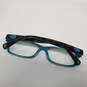 Coach 'Brooklyn' Turquoise Teal Rectangular Eyeglasses Frame AUTHENTICATED image number 7