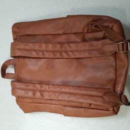 Universal Thread Brown Synthetic Leather Backpack alternative image