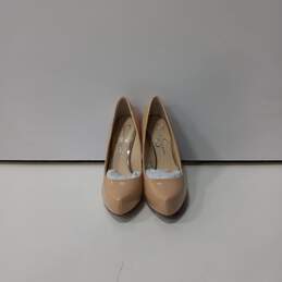 Jessica Simpson Women's Parisah Beige Platform Stiletto Heel Pumps Size 7M