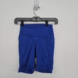 Safire Blue Athletic Shorts