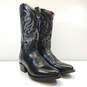 Dan Post 2110 R Black Leather Cowboy Western Boots Men's Size 9 EW image number 3
