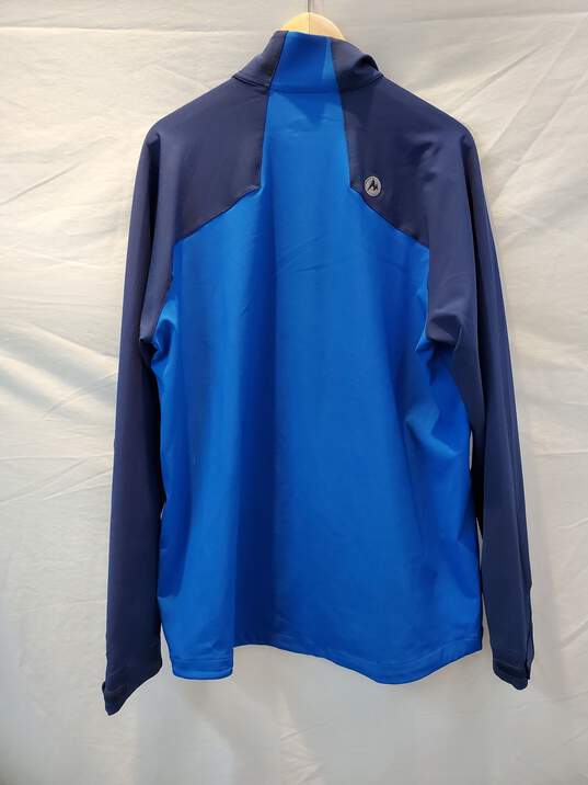 Marmot Long Sleeve Full Zip Blue Jacket Size XL image number 2